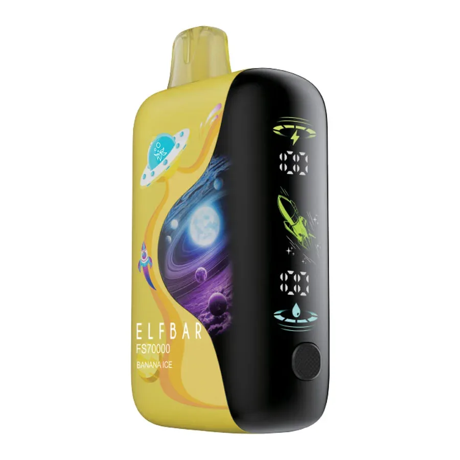 Elf Bar FS70K Disposable Vape Device - Banana Ice 20ml