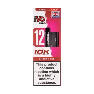 Cherry Ice Pro 12 Prefilled Pod + Refill by IVG