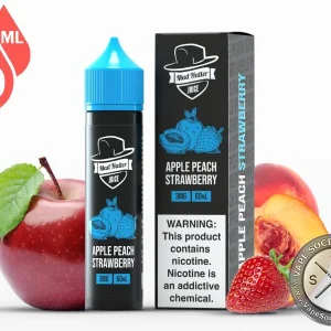 Apple Peach Strawberry MAD HATTER JUICE 60ml