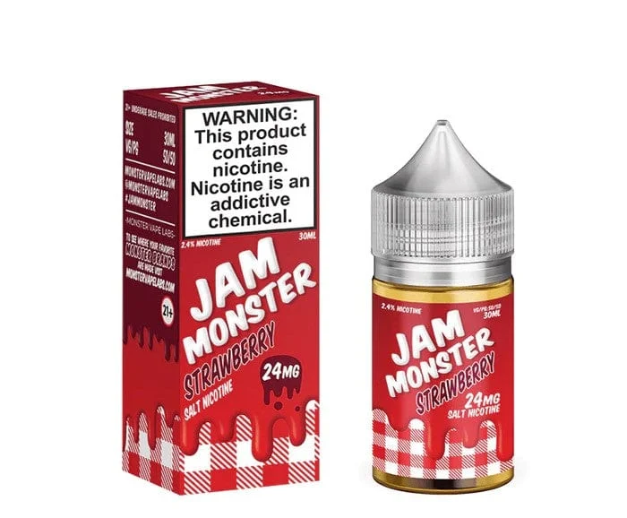 Strawberry SALT - Jam Monster - 30mL