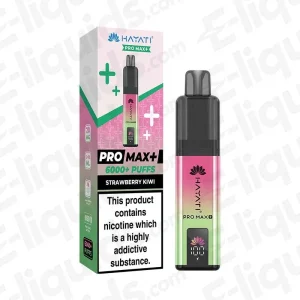 Hayati Pro Max 6K Strawberry Kiwi Prefilled Pod Kit