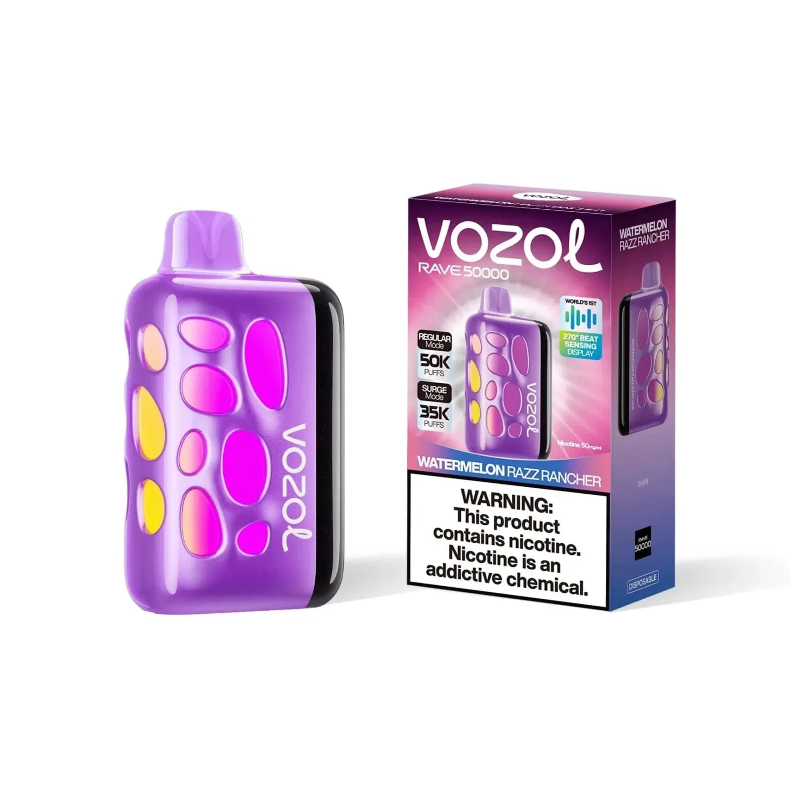 Vozol Rave 50000 Disposable - Image 2