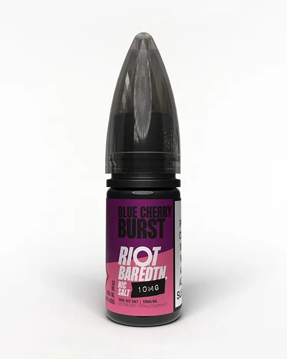 Blue Cherry Burst Nic Salt E-Liquid - Riot Bar Edition