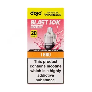 I Bru Dojo Blast 10K Prefilled Pod + Refill by Vaporesso