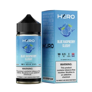 Blue Raspberry Slushy by Hero E-Liquid 100mL (Freebase)