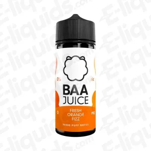 BAA Juice Fresh Orange Fizz 100ml Shortfill Vape Juice