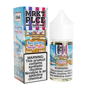 Iced Brazberry Grape Acai by MRKT PLCE salts 30ML