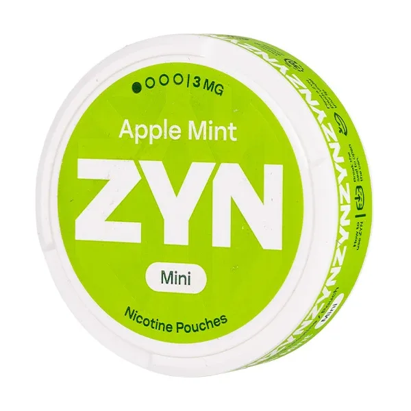 Apple Mint Mini 3mg Nicotine Pouches by Zyn