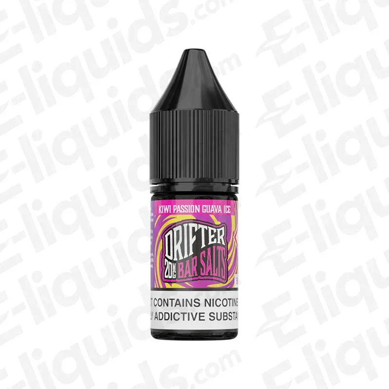Drifter Bar Salts Kiwi Passion Fruit Guava Ice Nic Salt