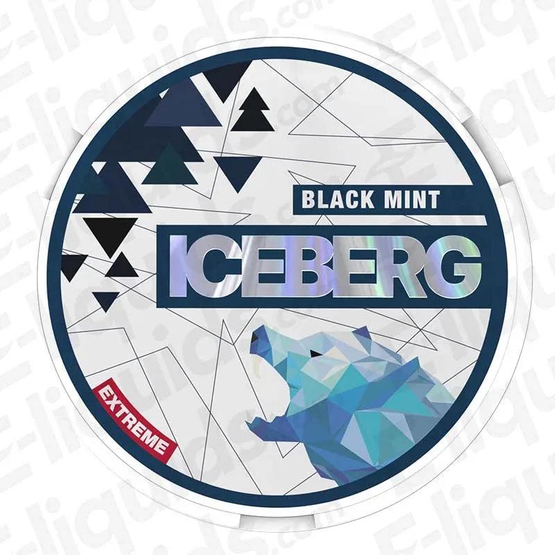 Iceberg Black Mint Nicotine Pouches