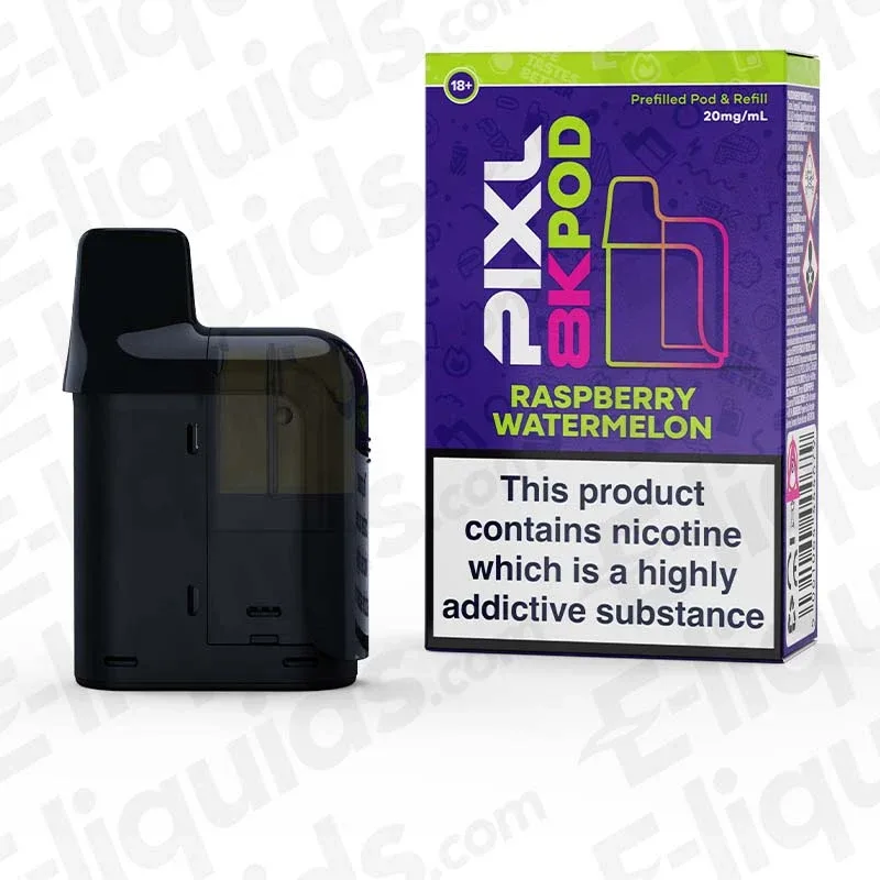 PIXL 8000 Raspberry Watermelon Prefilled Pod