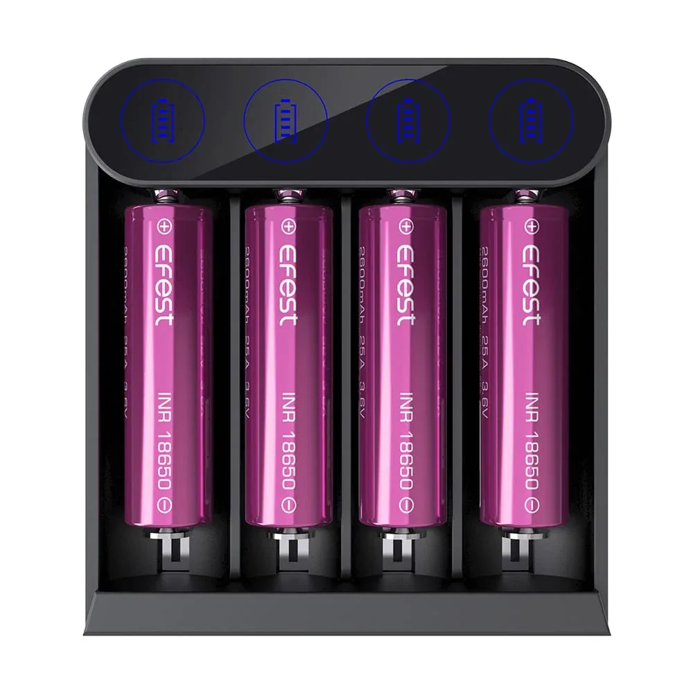 Efest SLIM K4 4 Channel Battery Charger