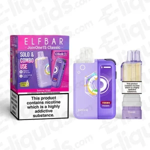 ELF BAR JoinOne15 Classic Summer Grape Prefilled Pod Kit
