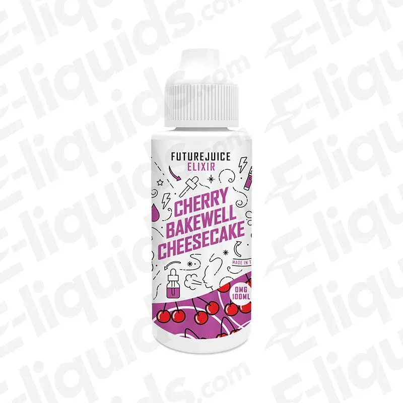 Future Juice Elixir Cherry Bakewell Cheesecake 100ml Shortfill Vape Juice