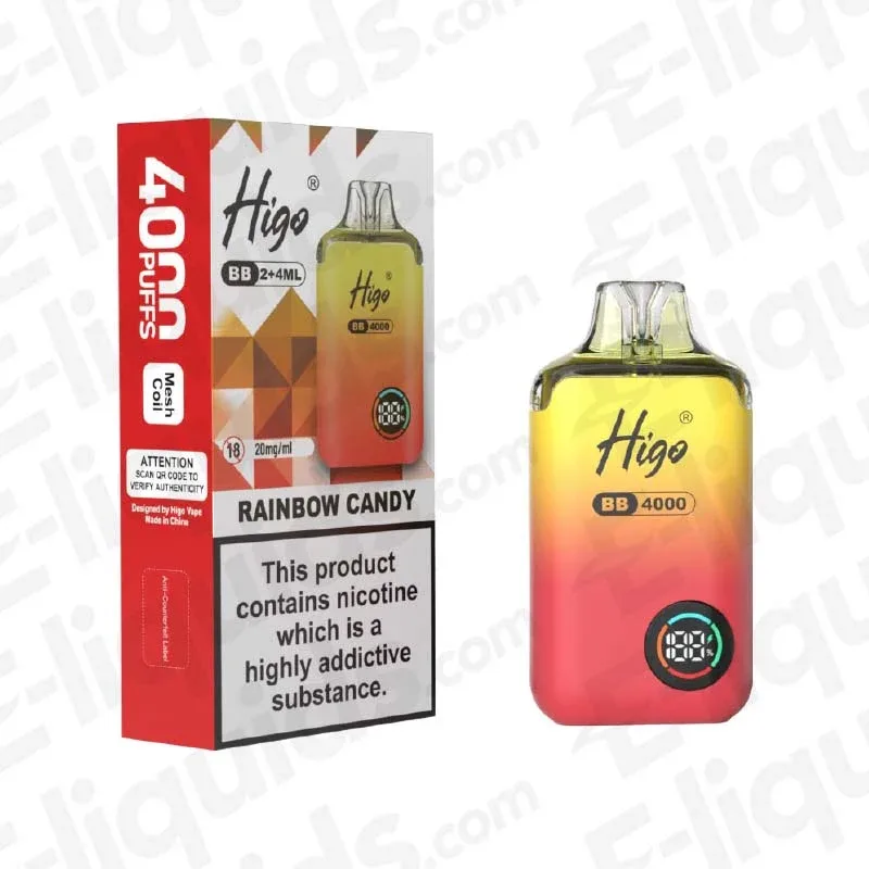 Higo BB 4000 Rainbow Candy Prefilled Pod Kit