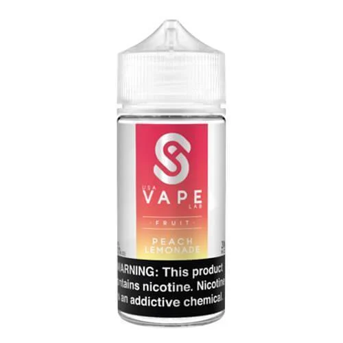 Peach Lemonade by USA VAPE LABS 100ml