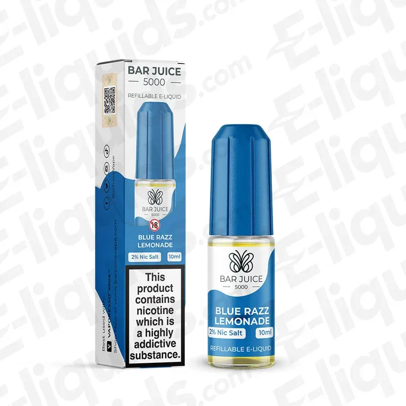 Bar Juice 5000 Blue Razz Lemonade Nic Salt
