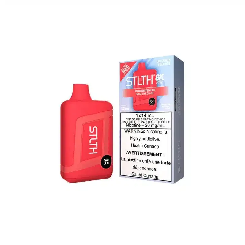 STLTH 8K Pro Disposable Strawberry Lime
