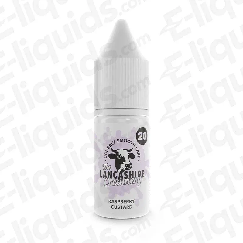 The Lancashire Creamery Raspberry Custard Nic Salt