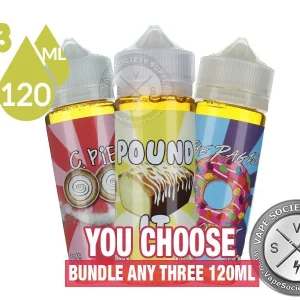 Food Fighter E-Juice Bundle 3x120ml (360ml)