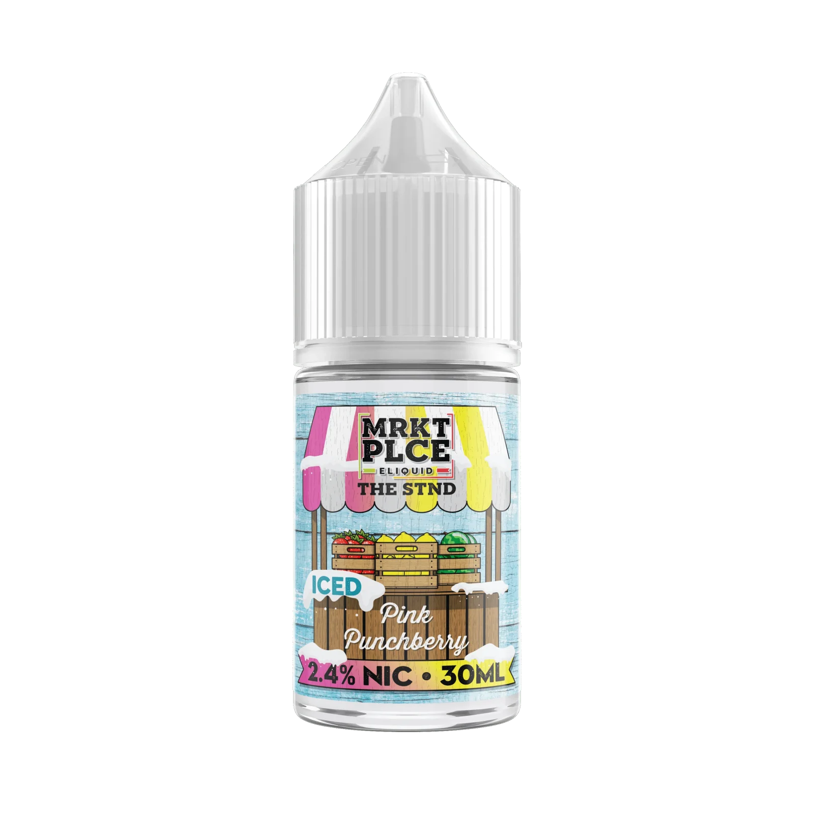 ICED Pink Punchberry SALT - MRKT PLCE - 30mL