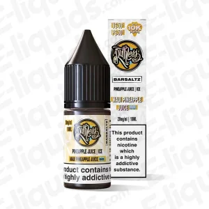 Ruthless Bar Saltz Maui Pineapple Juice on Ice Nic Salt