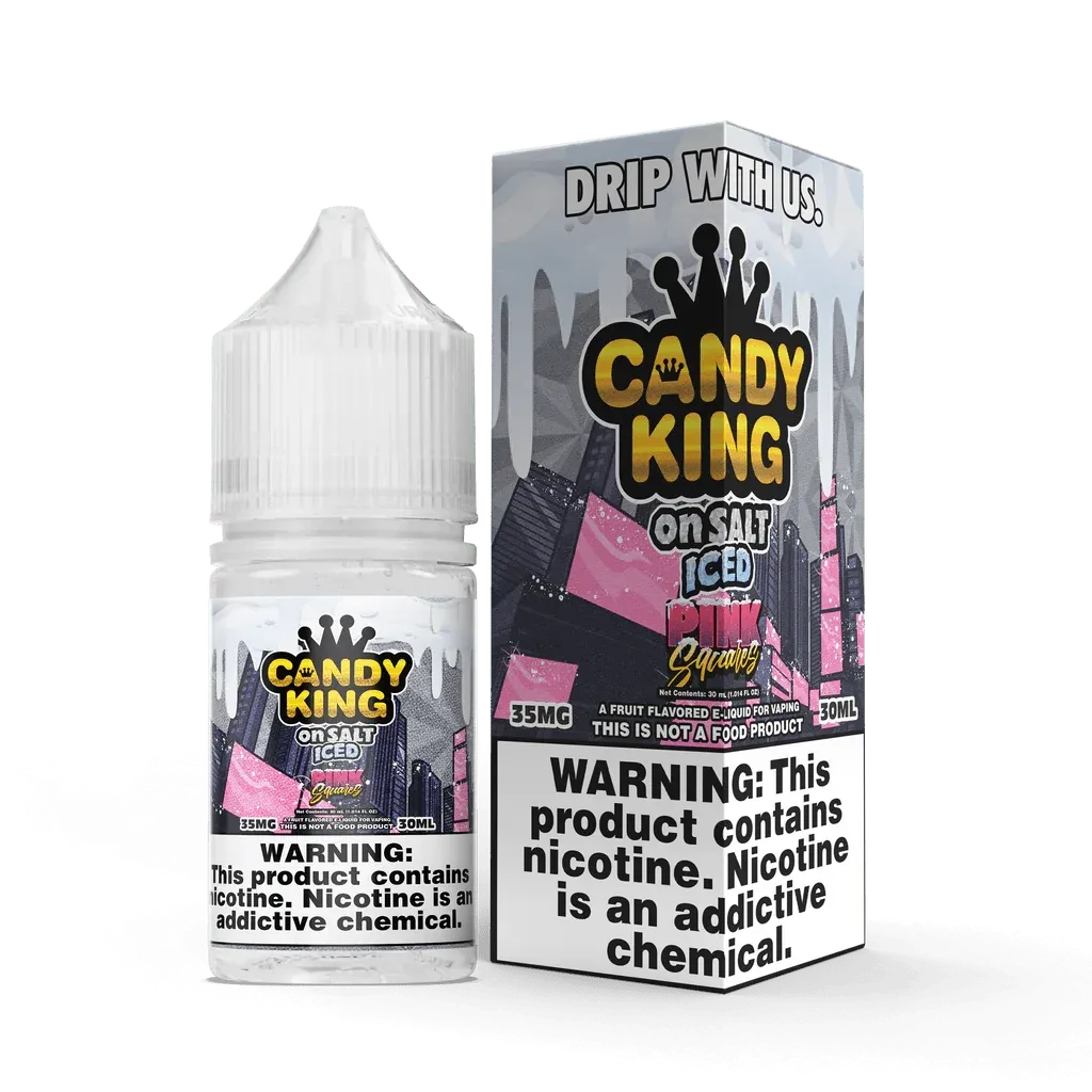 Pink Squares SALT on ICE - Candy King On SALT - 30mL