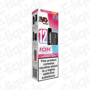 IVG Pro 12 10mg Strawberry Raspberry Cherry Prefilled Pod