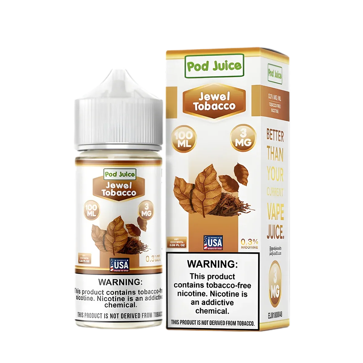 Pod Juice Freebase Vape Juice