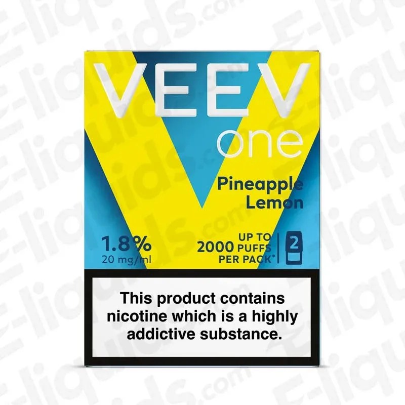 VEEV One Pineapple Lemon Prefilled Pod (2-Pack)