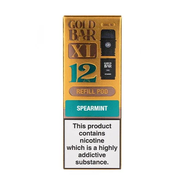 Spearmint XL Prefilled Pod + Refill by Gold Bar