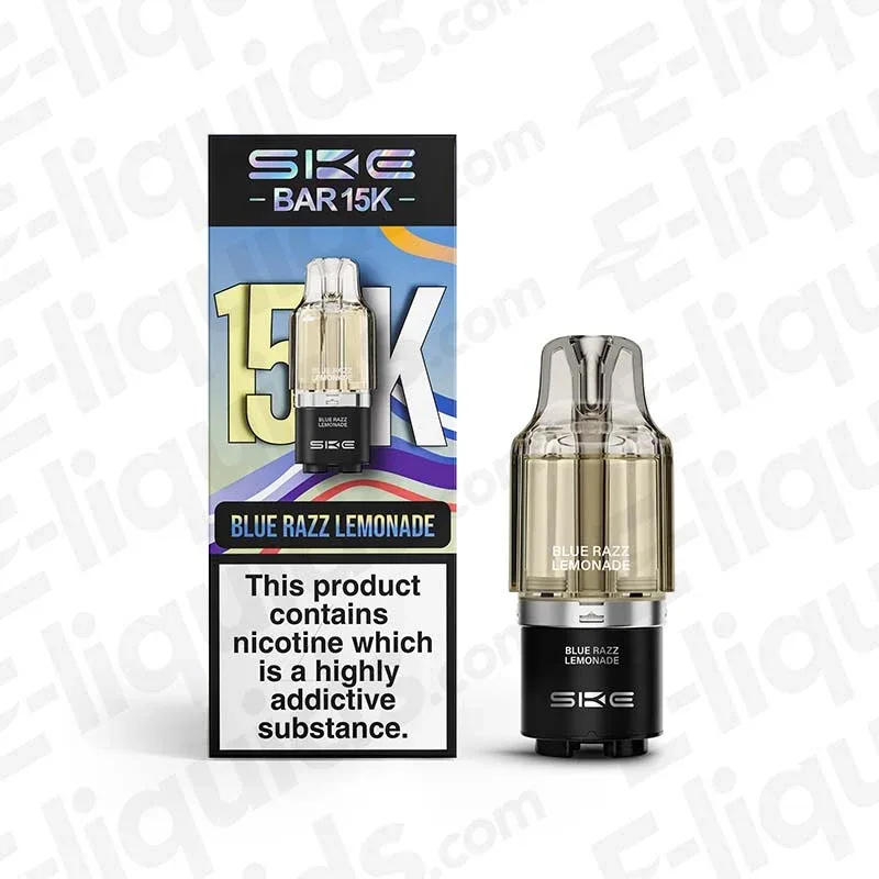 SKE Bar 15K Blue Razz Lemonade Prefilled Pods