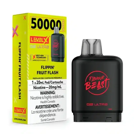 Level X Flavour Beast G2 Ultra Flippin’ Fruit Flash (6/box)