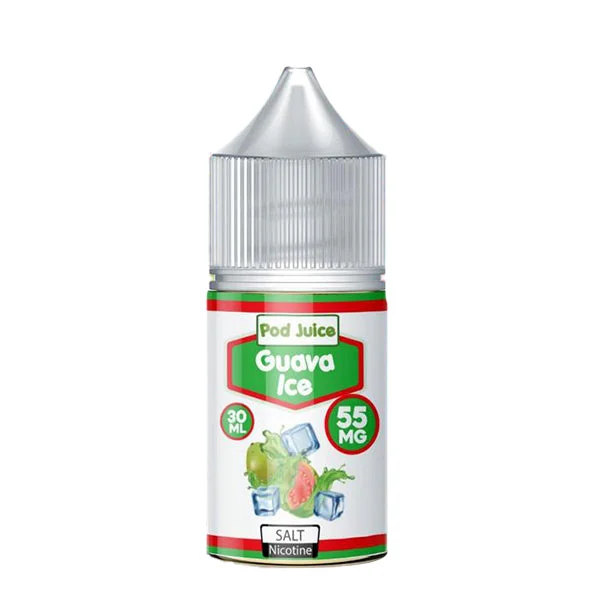 Guava Ice Salt by Pod Juice E-Liquid 30mL