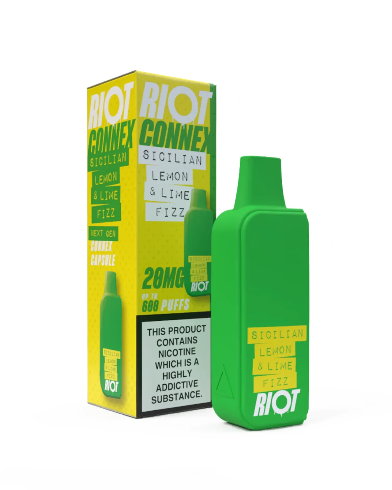 Sicilian Lemon & Lime Fizz Riot Connex Pod - Image 2