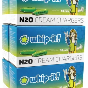 Whip It Brand SV 1250 Cream Charger (12 x 50-Packs)