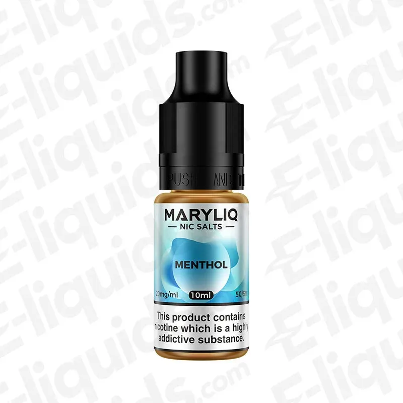 Menthol Nic Salt Vape Juice by Maryliq