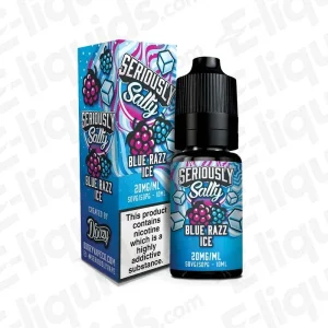 Doozy Vape Co Blue Razz Ice Seriously Salty Nic Salt