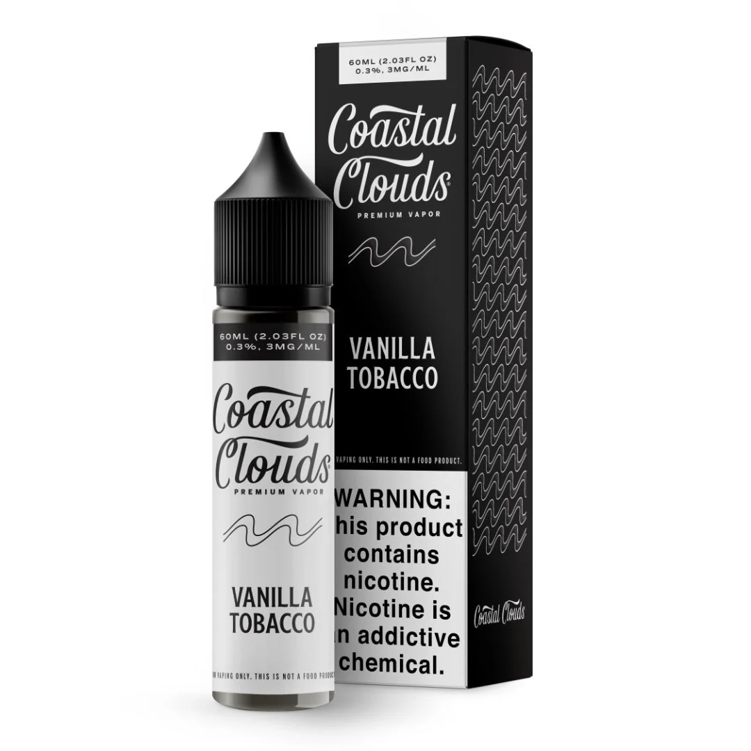 Coastal Clouds Vanilla Tobacco eJuice