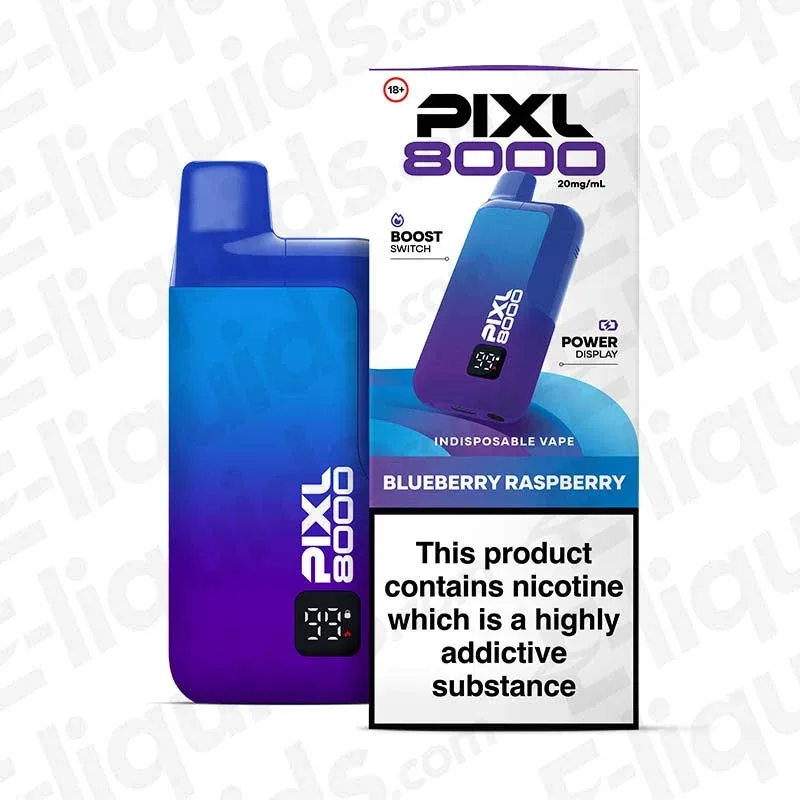 PIXL 8000 Blueberry Raspberry Prefilled Pod Kit