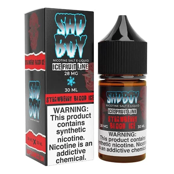 Strawberry Ice Salt by Sadboy Salts 30ml