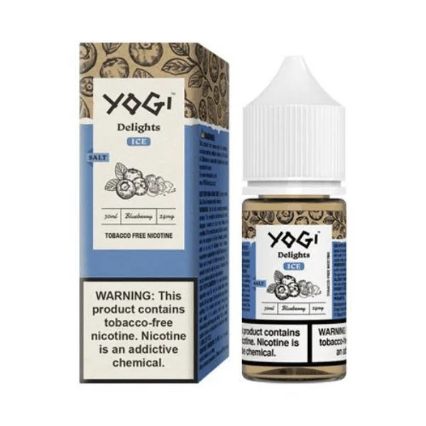 Blueberry Ice Yogi Delights TFN Salts 30mL
