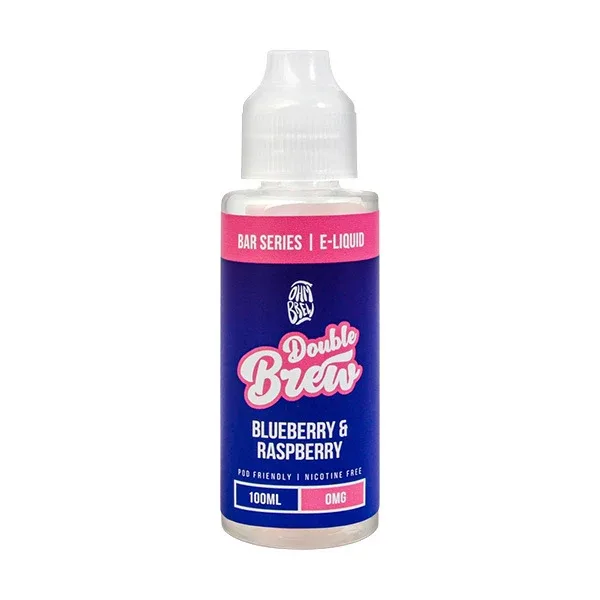 Blueberry & Raspberry Double Brew Bar Series 100ml (50/50) by Ohm Brew