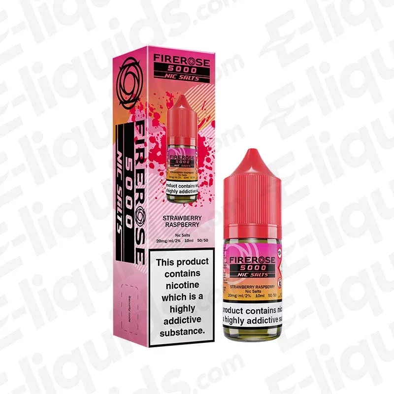 Elux Firerose 5000 Strawberry Raspberry Nic Salt