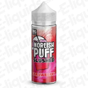 Moreish Puff Slushed Strawberry Slushed 100ml Shortfill Vape Juice