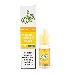 Pineapple Orange & Mango Double Brew Nic Salt E-Liquid by Ohm Brew