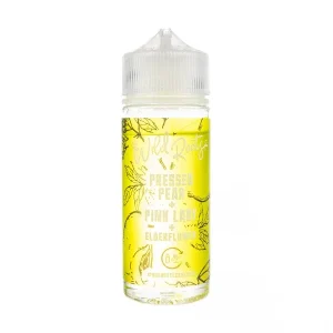 Pressed Pear, Pink Lady and Elderflower 100ml Shortfill E-Liquid by Wild Roots