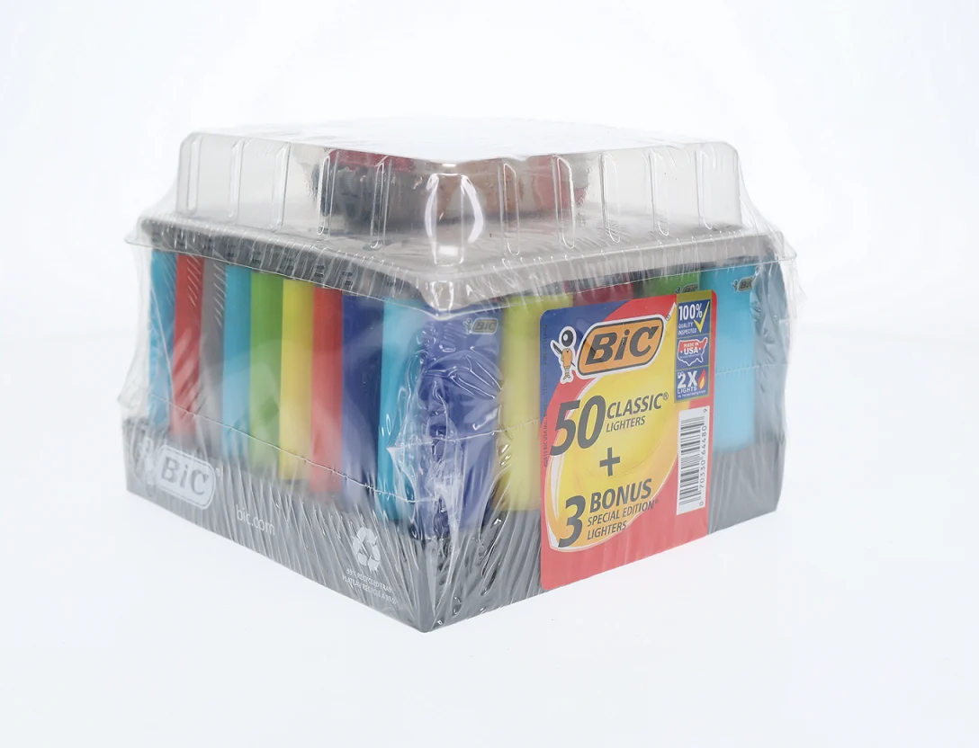 BIC (DSPLY 50pc + 3 BONUS)(Maxi Lighter)