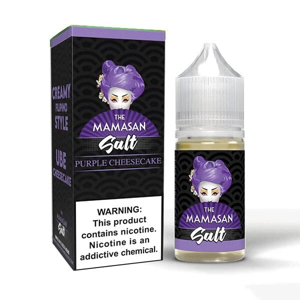 Purple Cheesecake (Taro Cheesecake) by The Mamasan Salt 30ml