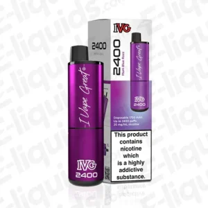 IVG 2400 4-in-1 Plum Blue Raspberry Prefilled Pod Kit